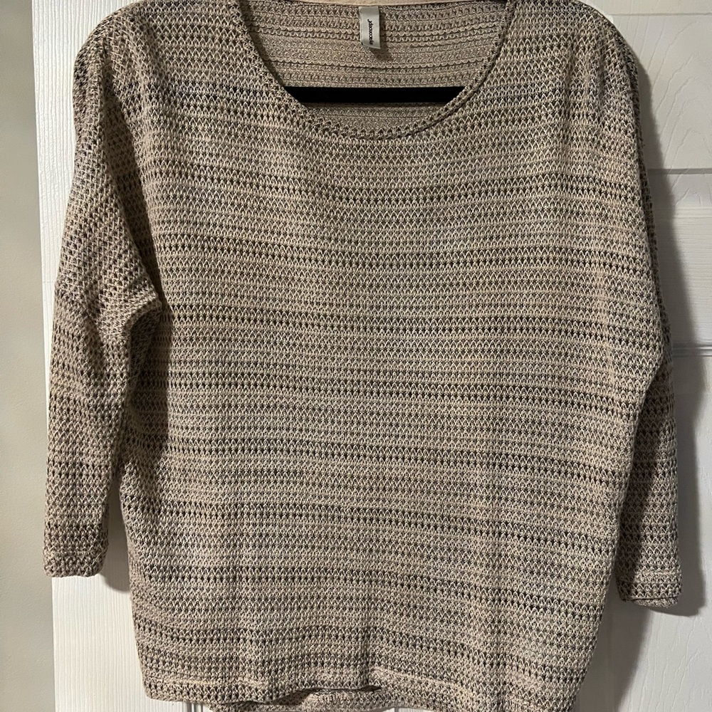 Soyaconcept Peach 3/4 sleeve Knit Sweater